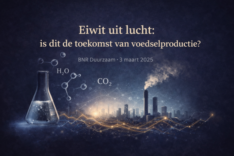 Eiwit uit lucht: is dit de toekomst van voedselproductie?