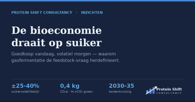 De bioeconomie draait op suiker — en dat is precies het probleem